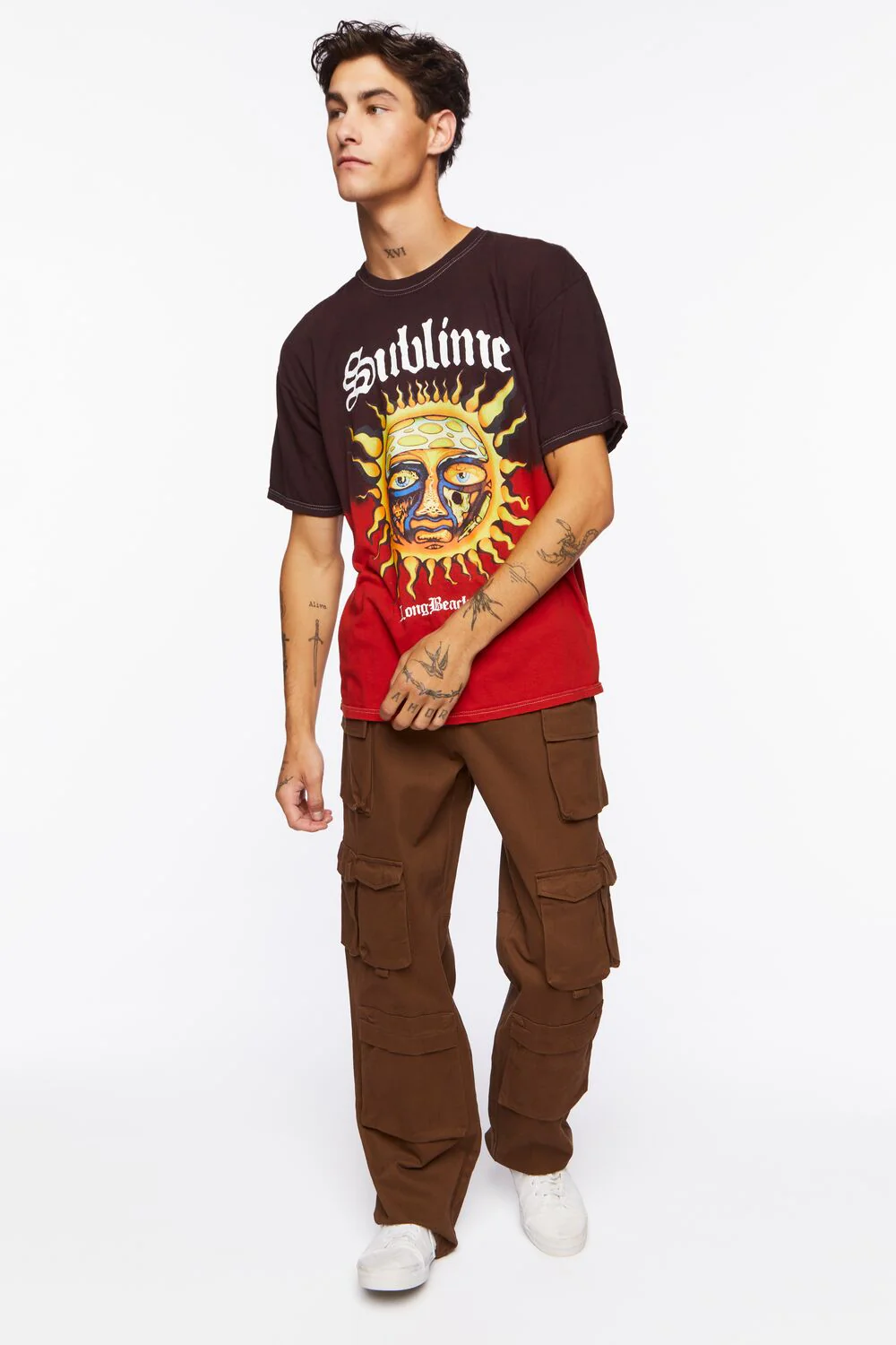 Sublime Dip-Dye Graphic Tee - Image 4