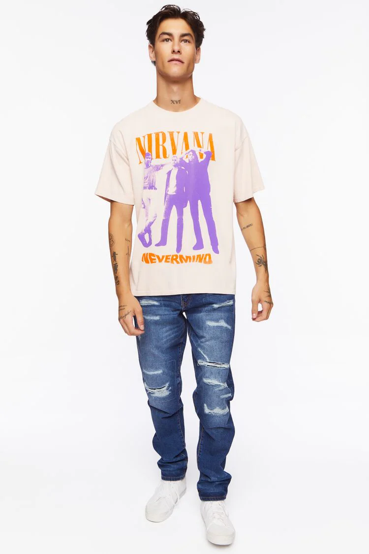 Nirvana Nevermind Graphic Tee - Image 5