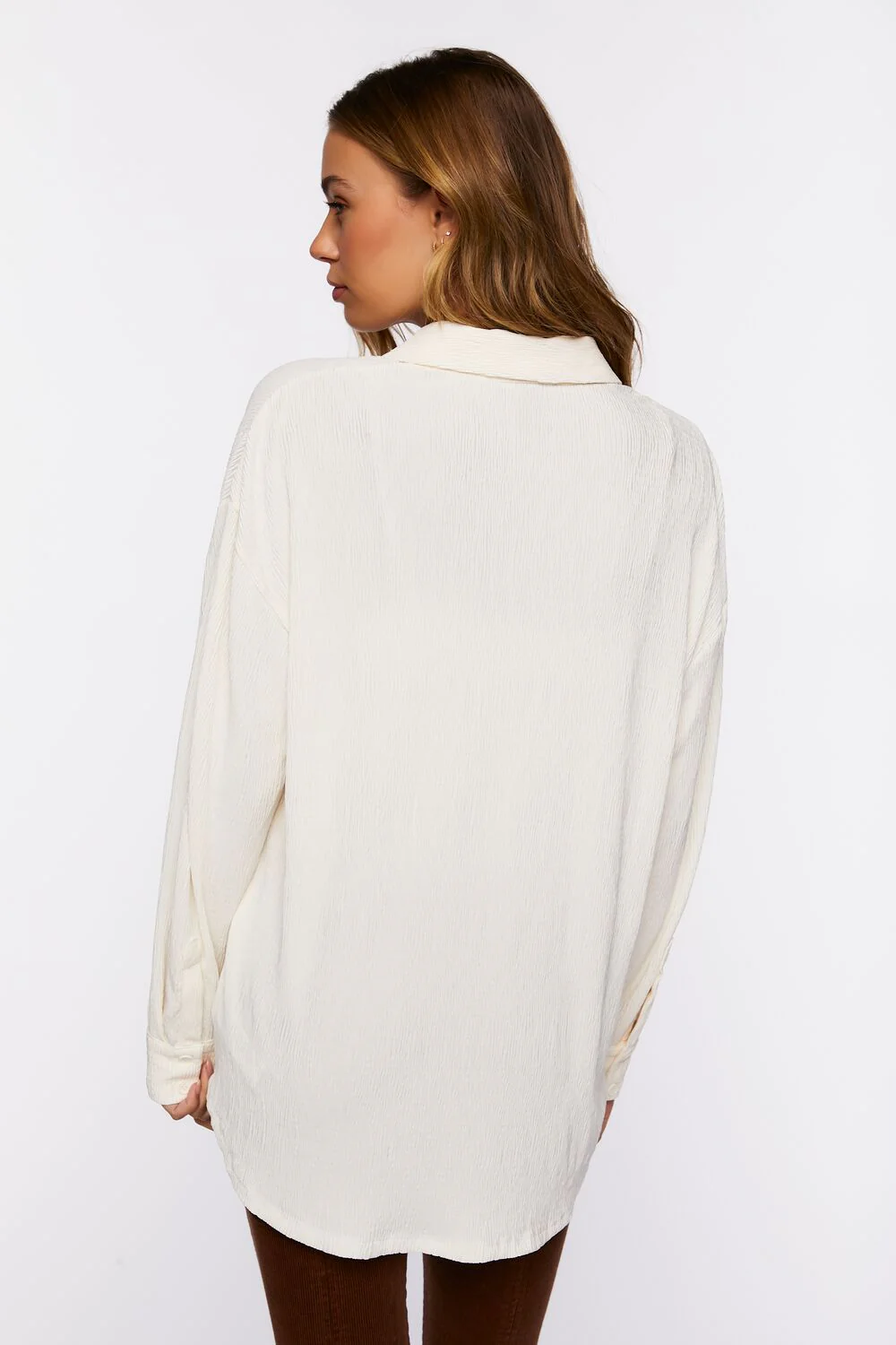 Longline Long-Sleeve Shirt - Image 3