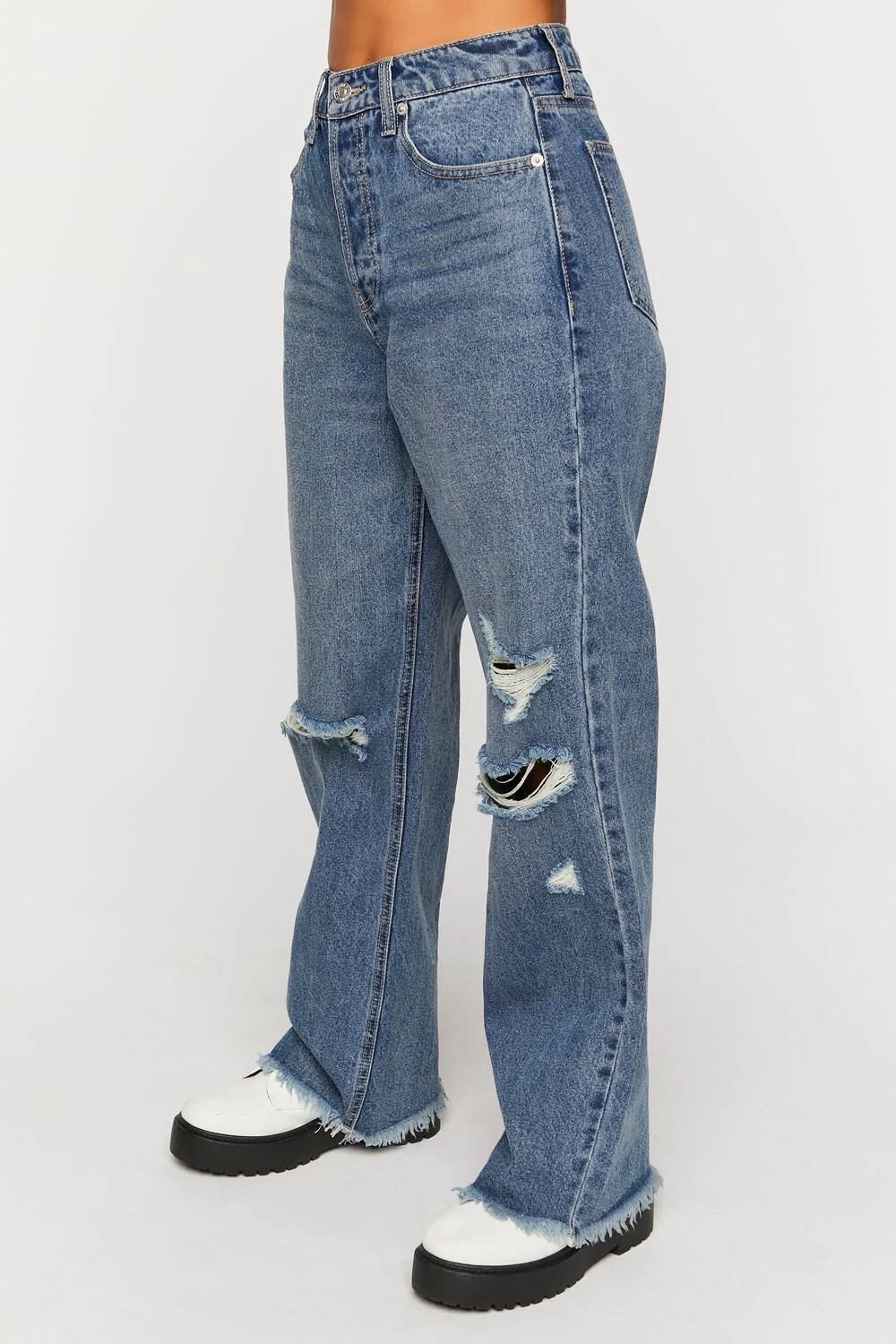 Distressed 90s-Fit Jeans - Image 2