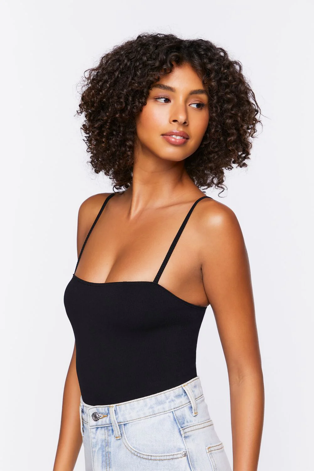 Seamless Ribbed Bodysuit - Image 2