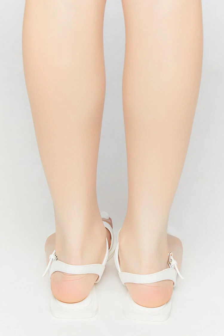 Faux Leather Open-Toe Sandals - Image 8