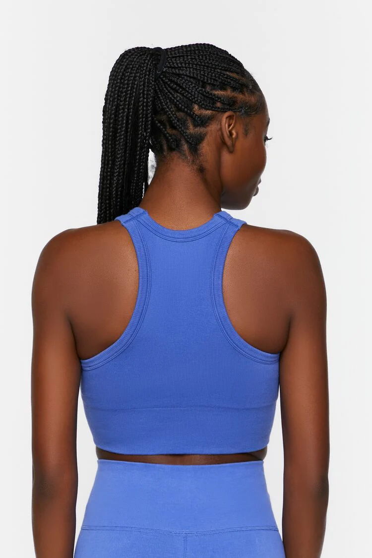 Seamless Racerback Sports Bra - Image 3