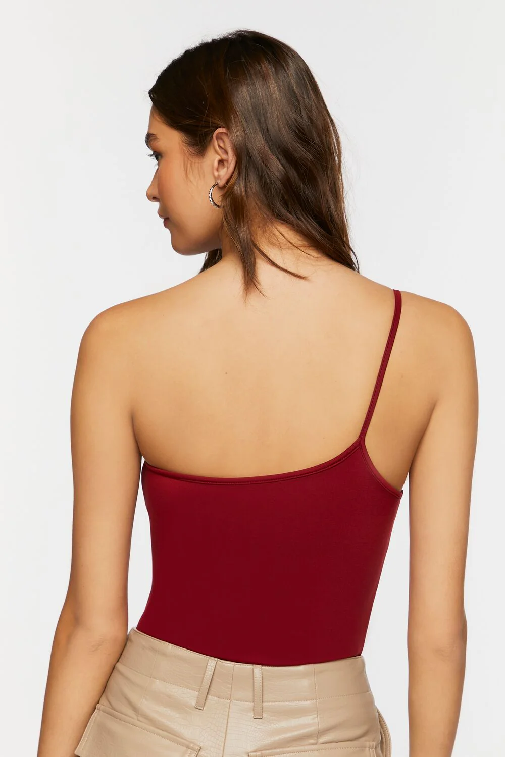 One-Shoulder Cami Bodysuit - Image 3