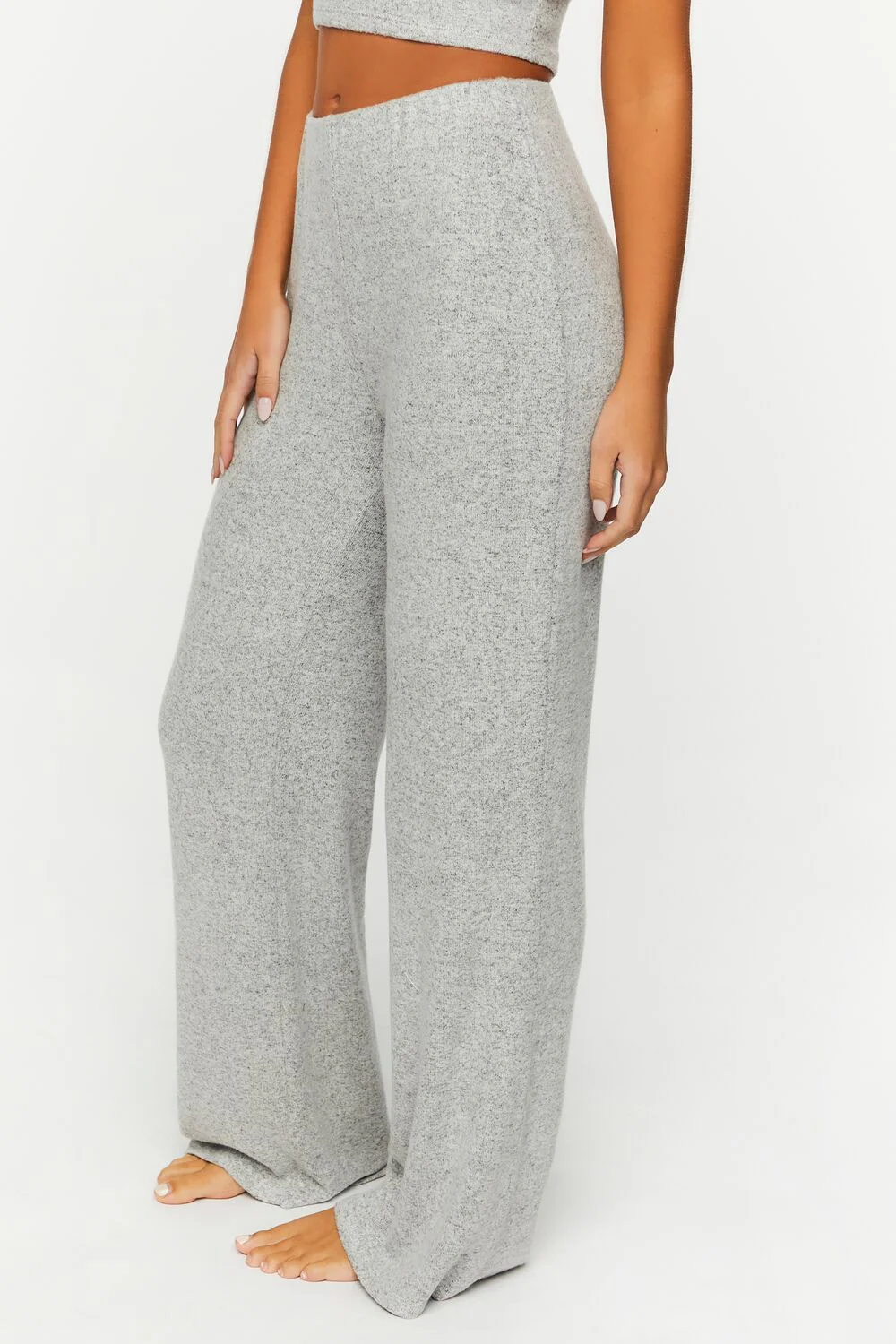 Wide-Leg Pajama Pants - Image 3