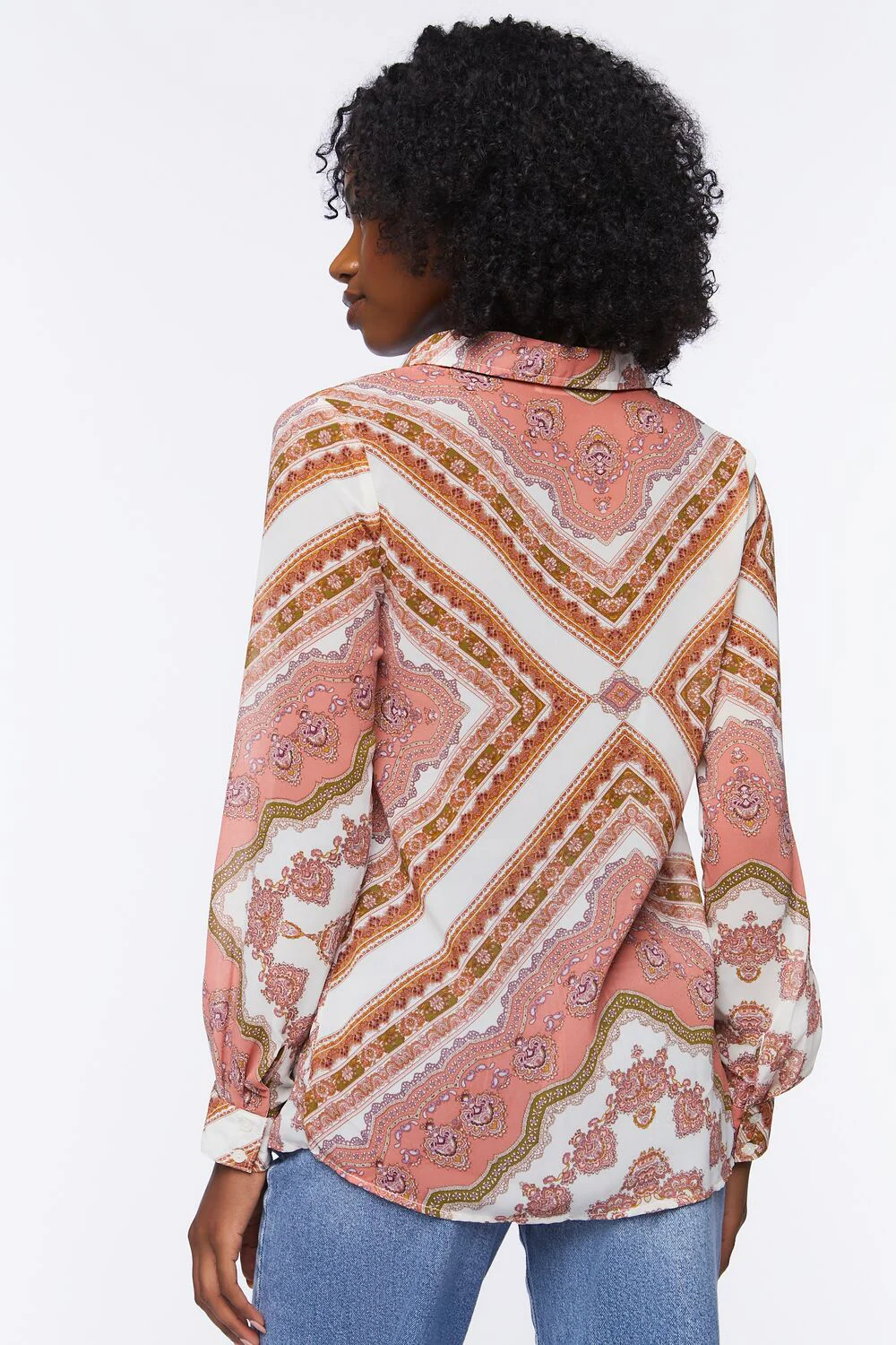 Paisley Print Buttoned Shirt - Image 3