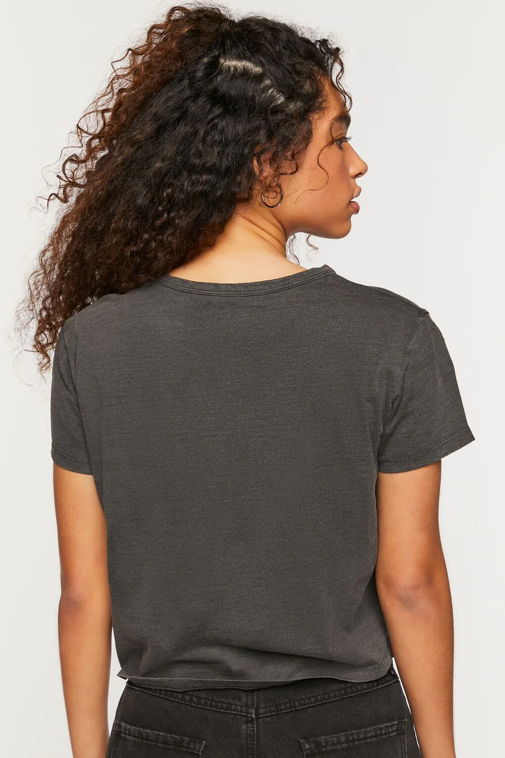 Cropped Pocket Tee - Image 3
