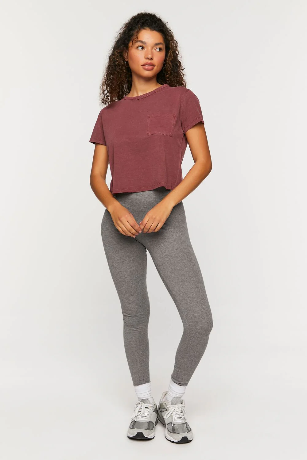 Cropped Pocket Tee - Image 9