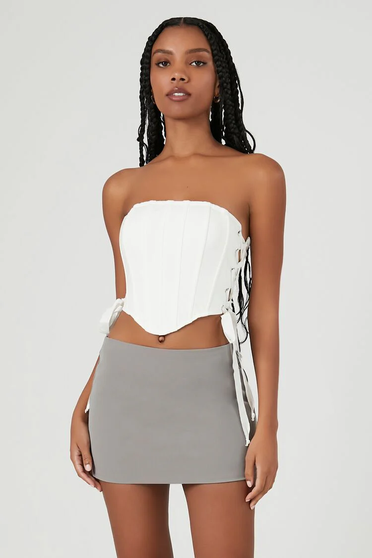 A-Line Micro Mini Skirt - Image 55