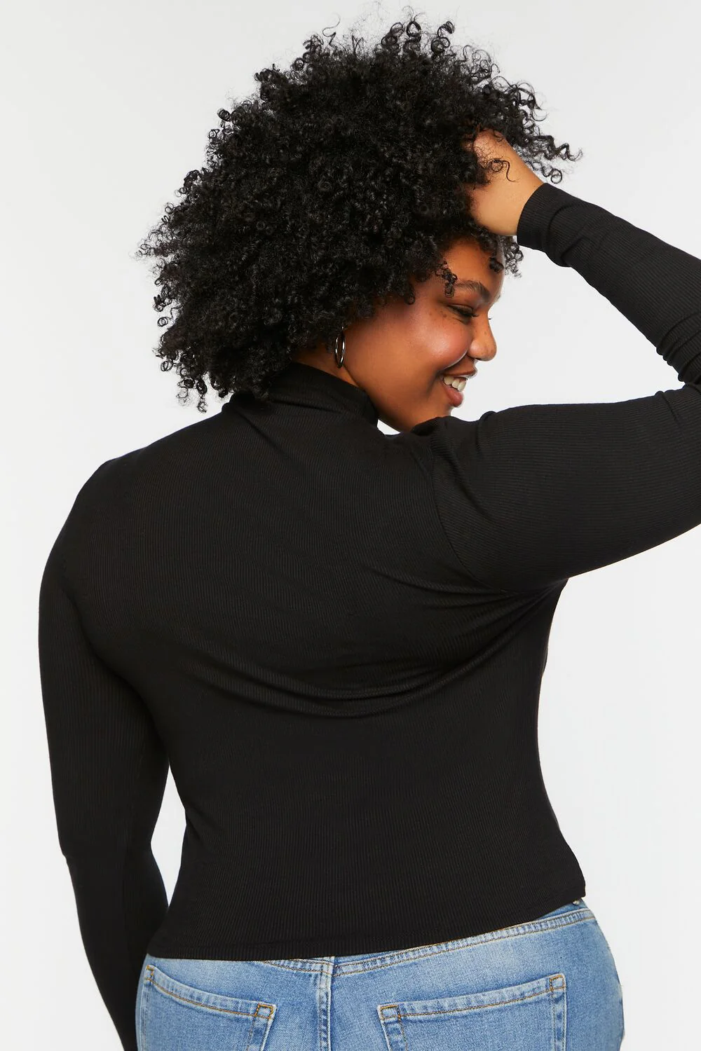 Plus Size Twisted Cutout Combo Top - Image 3