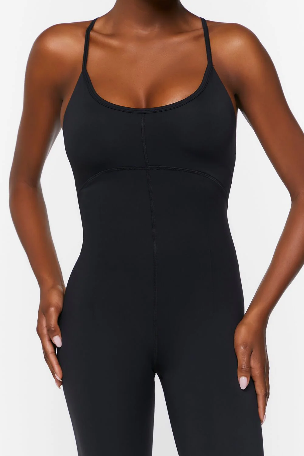 Active Flare-Leg Cami Jumpsuit - Image 4