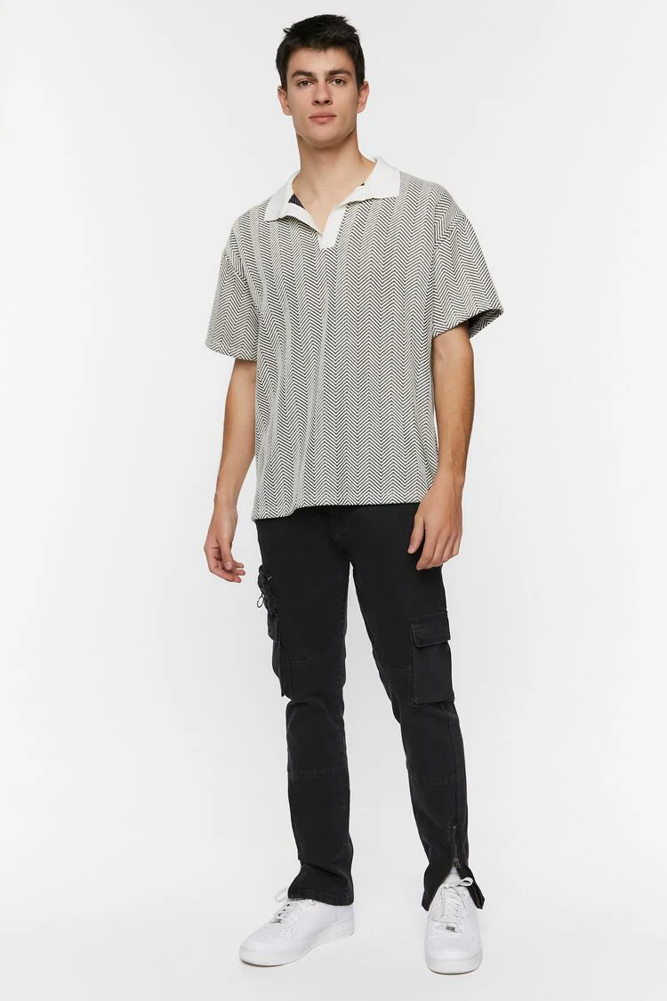 Chevron Polo Shirt - Image 4