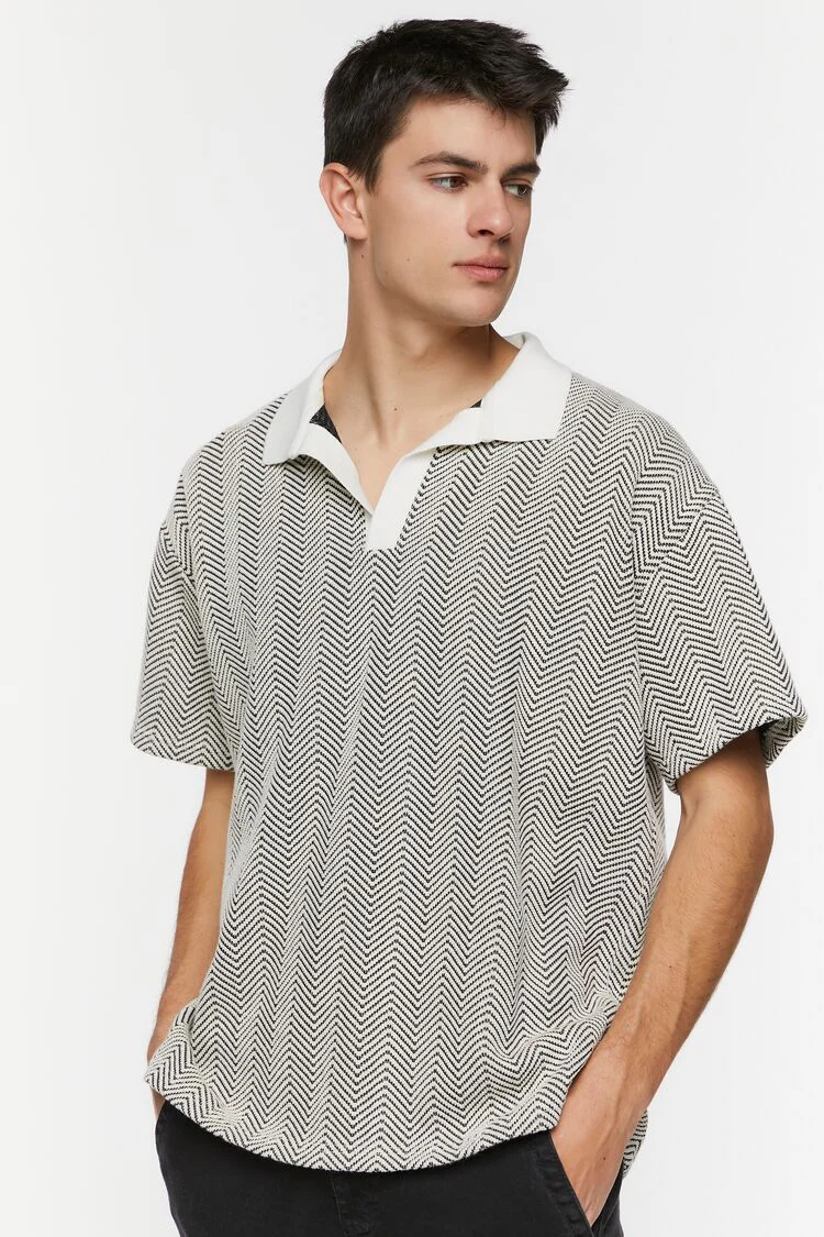 Chevron Polo Shirt - Image 6