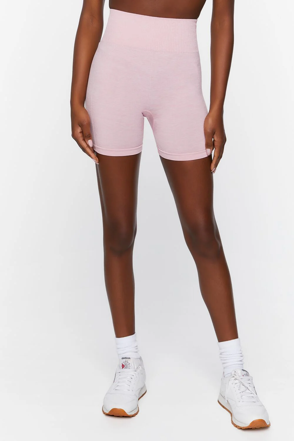 Active Seamless Space Dye Biker Shorts - Image 2