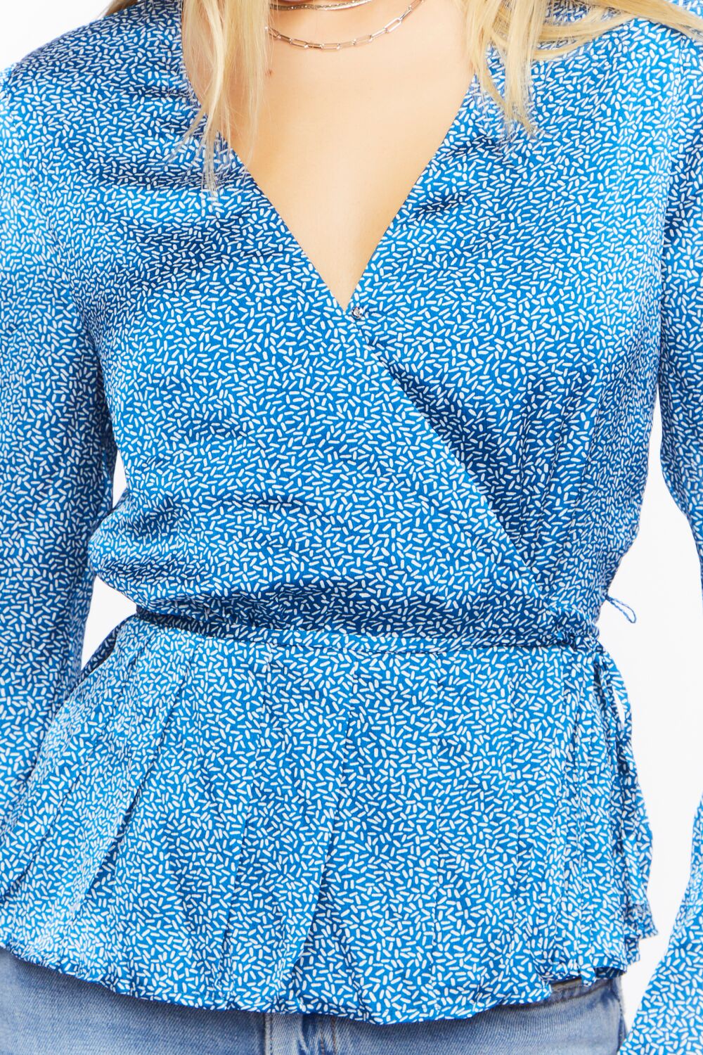 Satin Surplice Top - Image 5