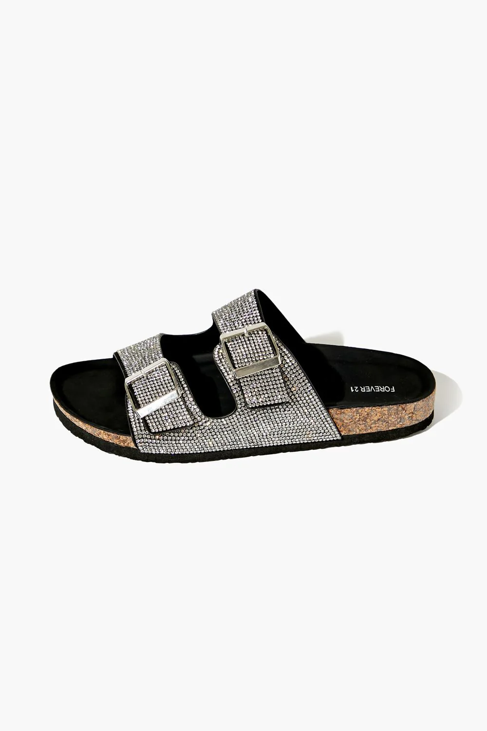 Rhinestone Buckled Slides - Image 2