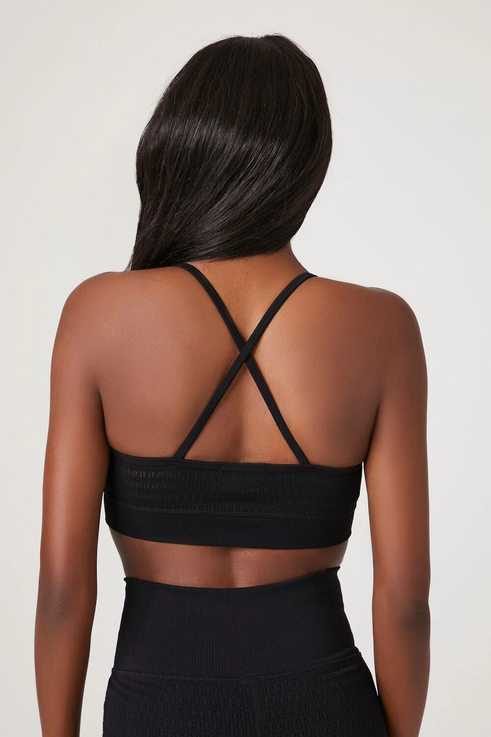 Seamless Crisscross Sports Bra - Image 3