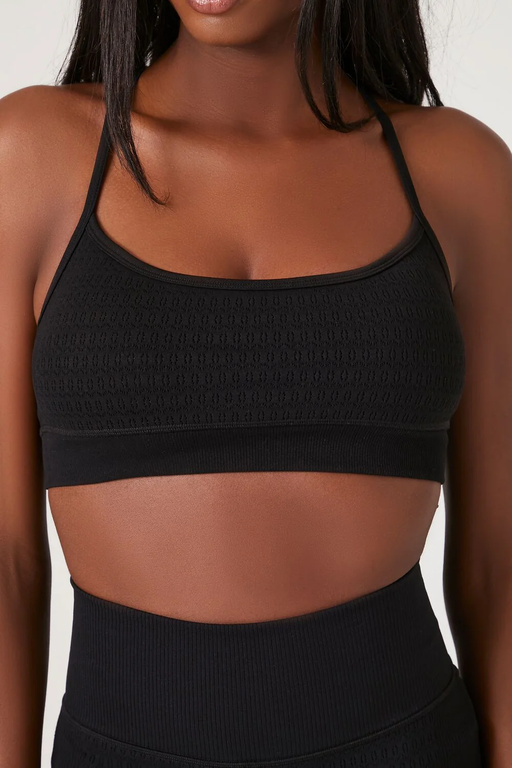 Seamless Crisscross Sports Bra - Image 5