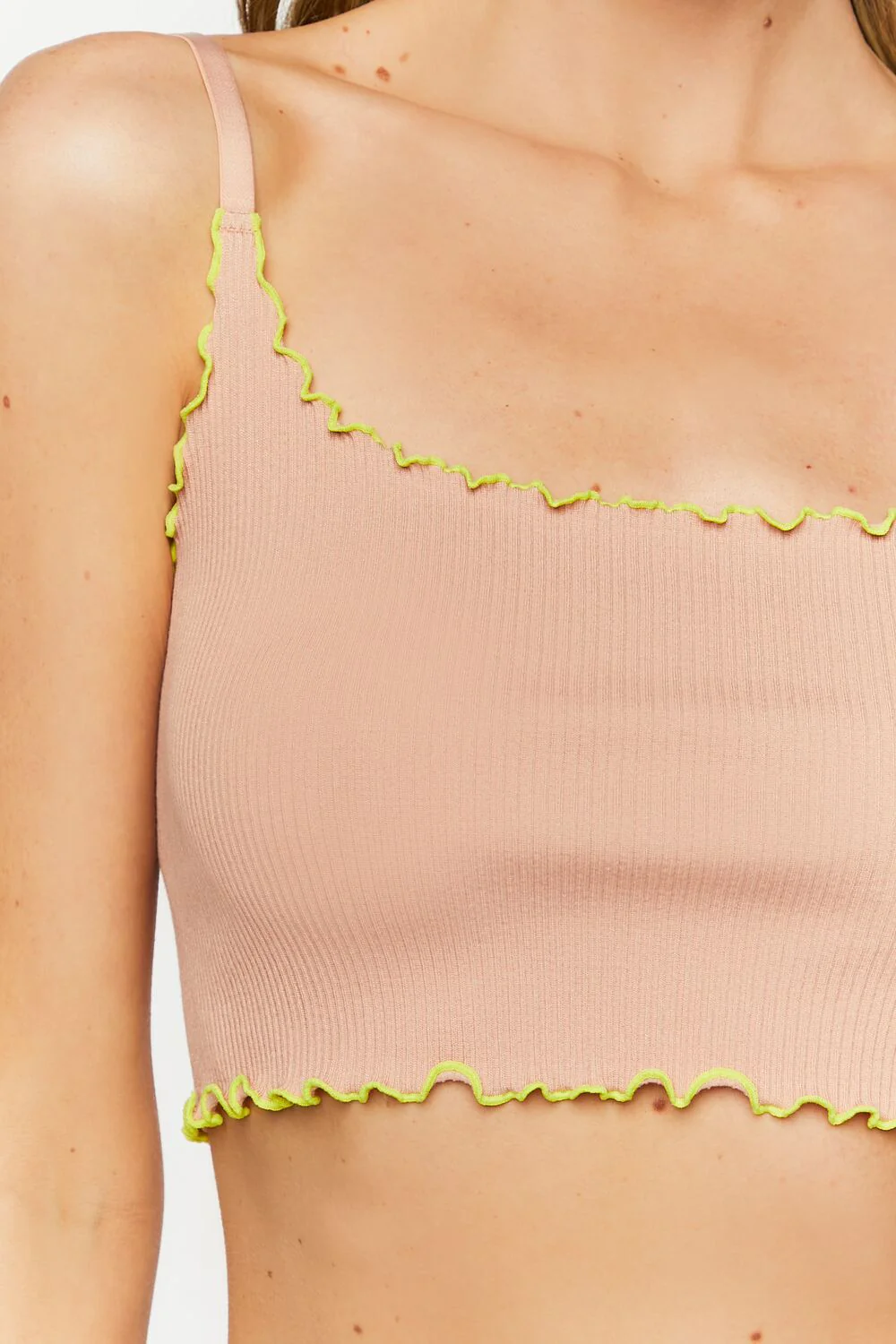 Seamless Lettuce-Edge Cropped Cami - Image 5
