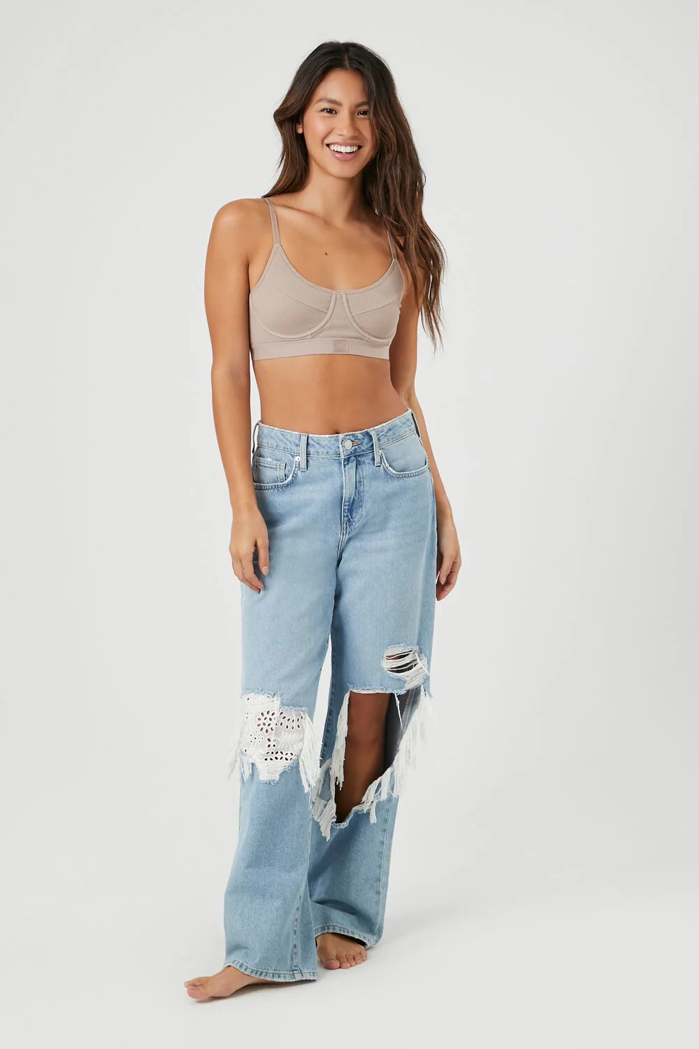 Seamless Cutout Underwire Bra - Image 4