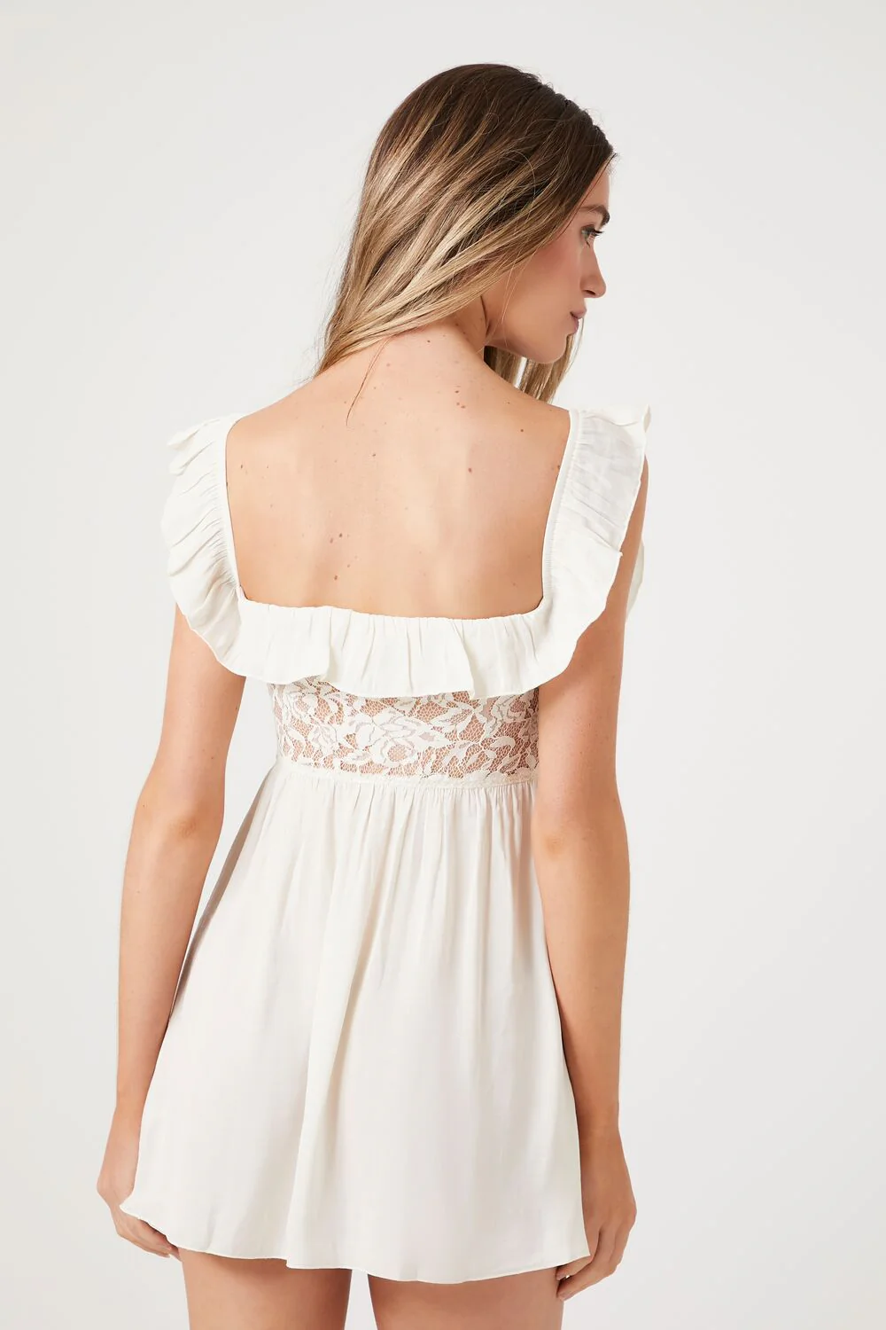 Lace Flounce Nightie - Image 3