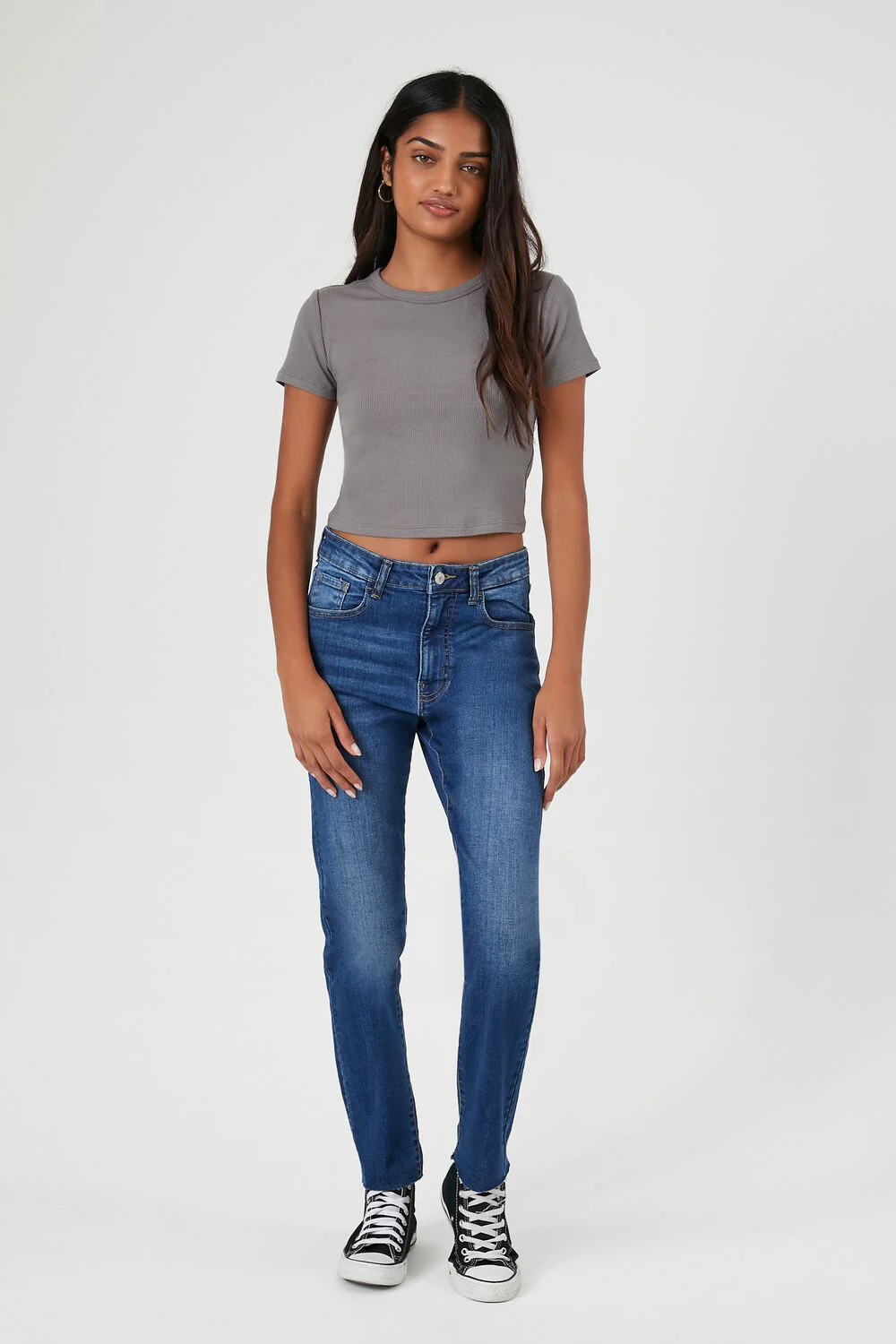 Super-Stretch Mom Jeans - Image 5