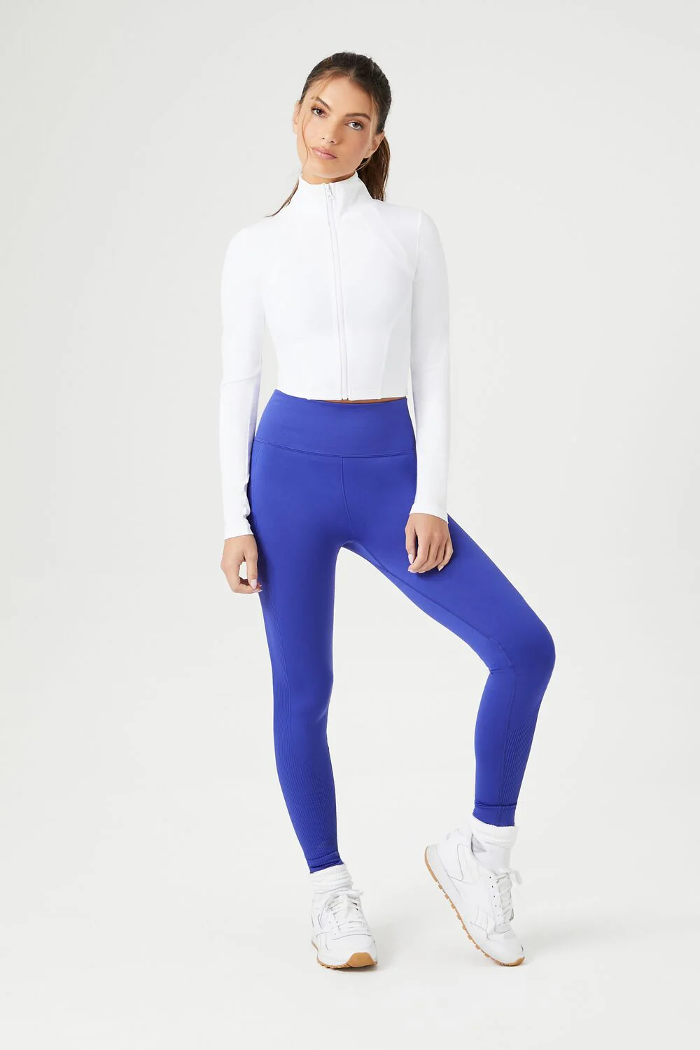 Active Cropped Zip-Up Jacket - Image 4