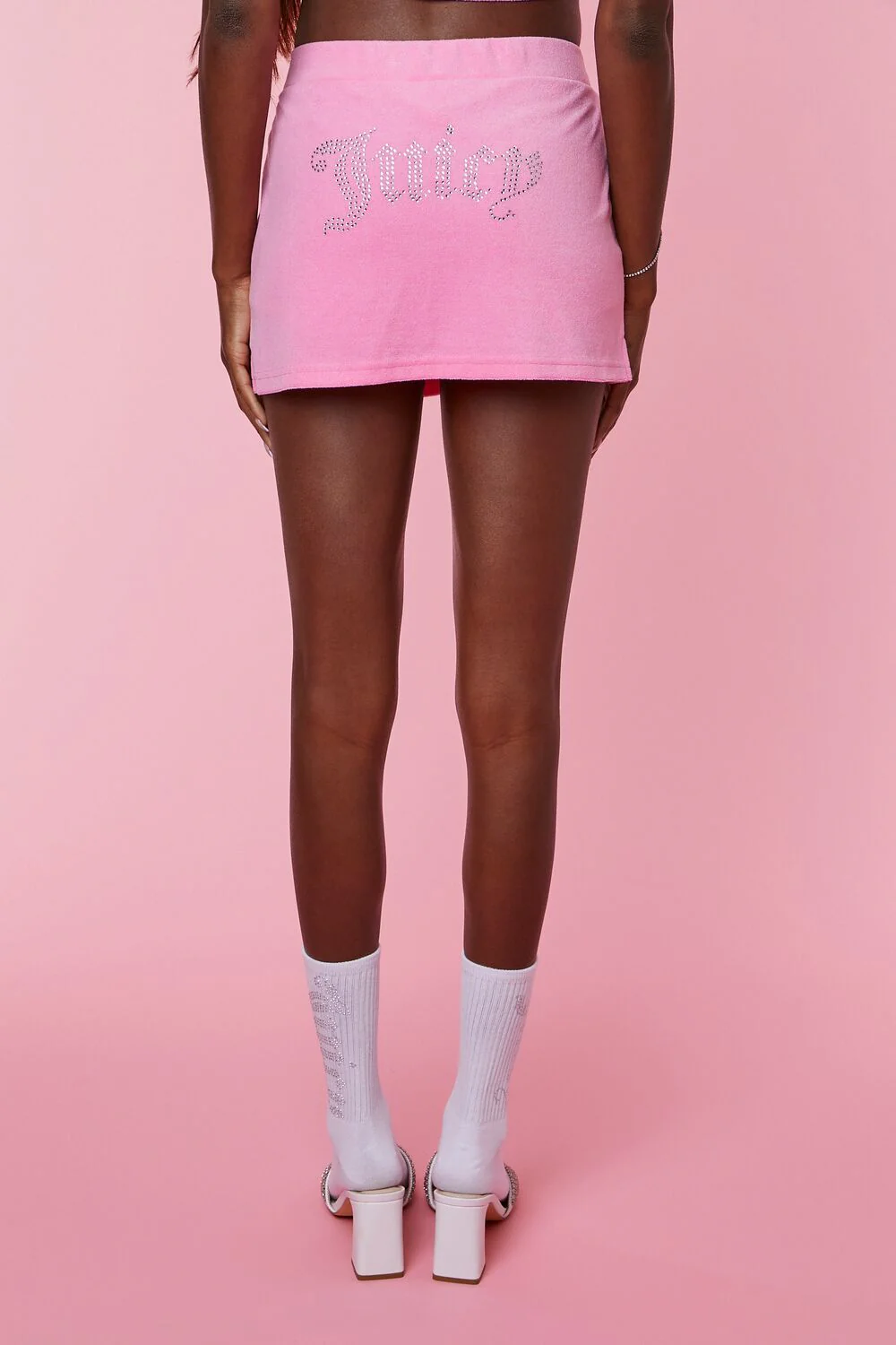 Juicy Couture Rhinestone Mini Skirt - Image 4