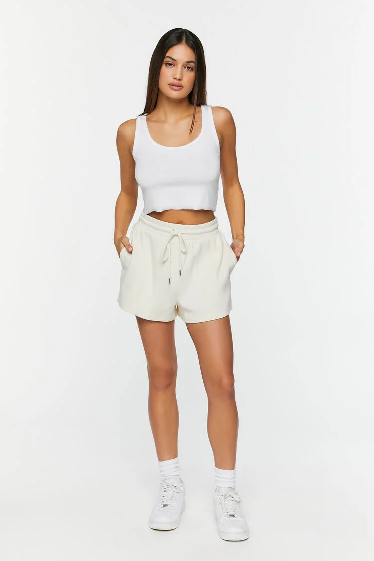 Drawstring Vented-Hem Shorts - Image 10