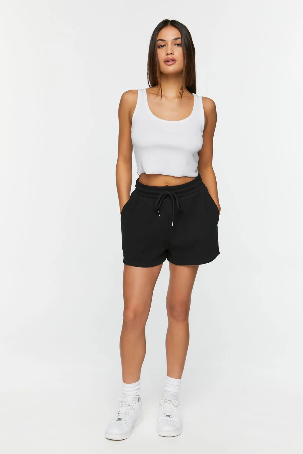 Drawstring Vented-Hem Shorts - Image 5