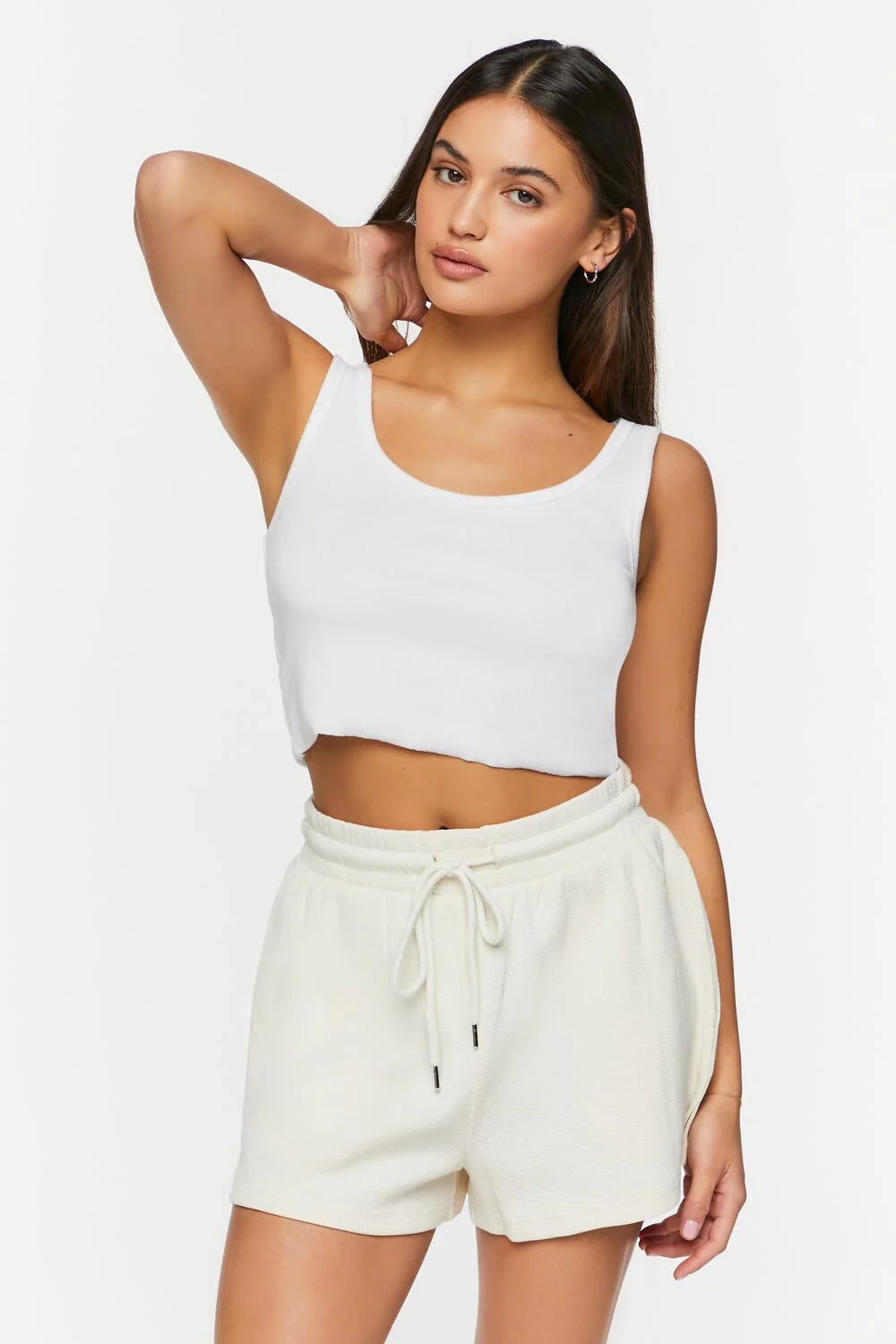 Drawstring Vented-Hem Shorts - Image 6