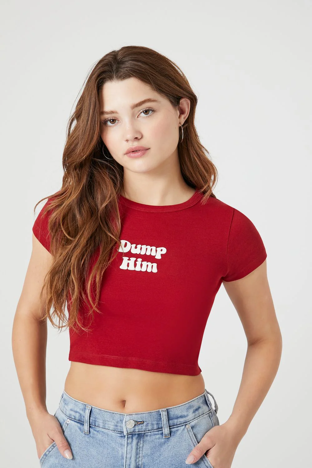 Dump Him Graphic Baby Tee - Image 7