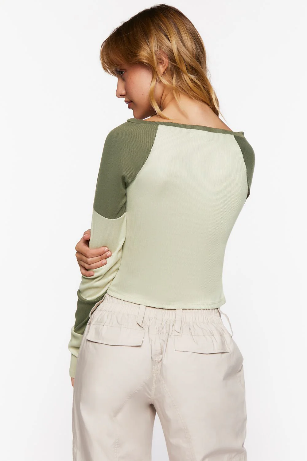 Colorblock Long-Sleeve Tee - Image 3