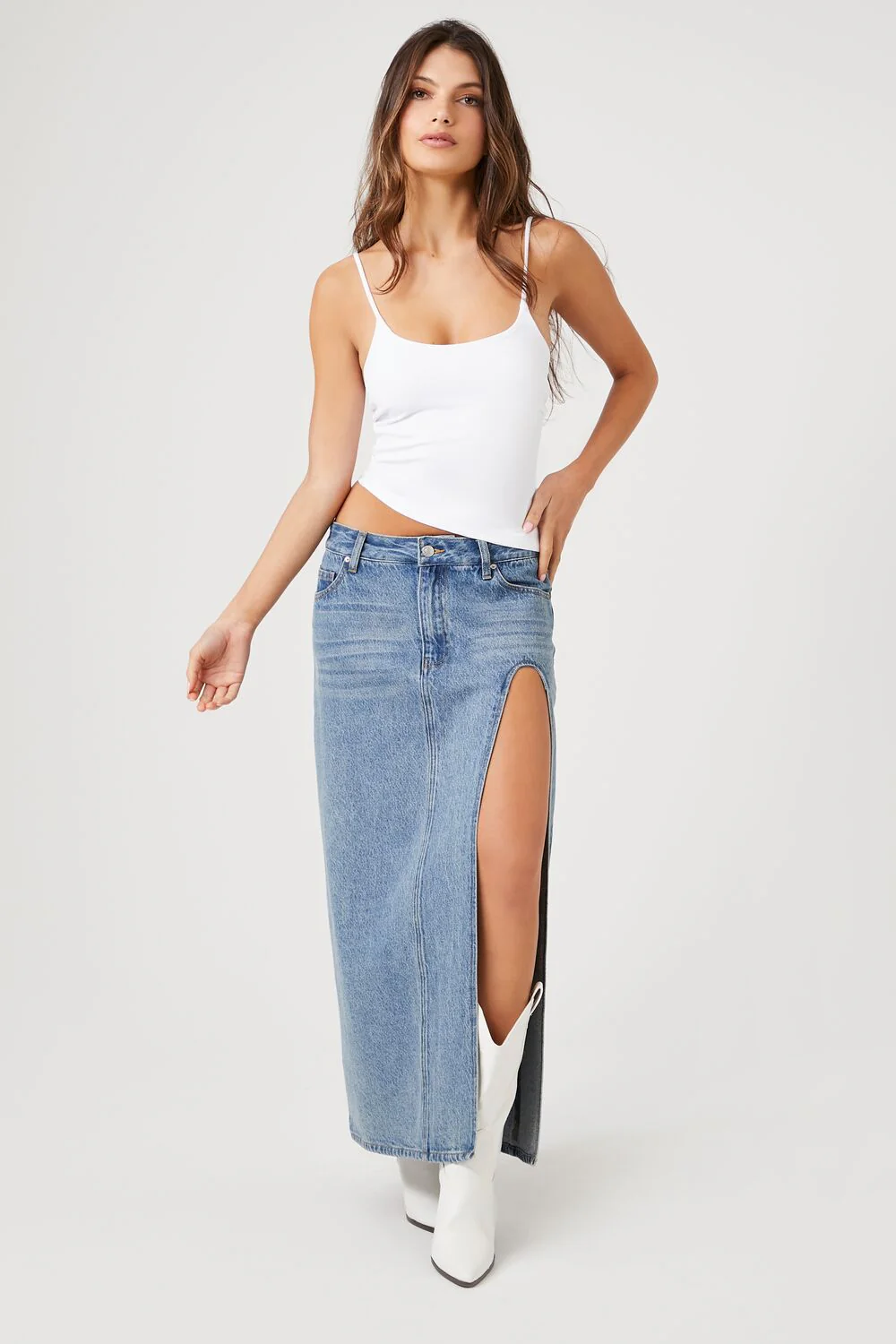 Asymmetrical-Hem Cami - Image 9