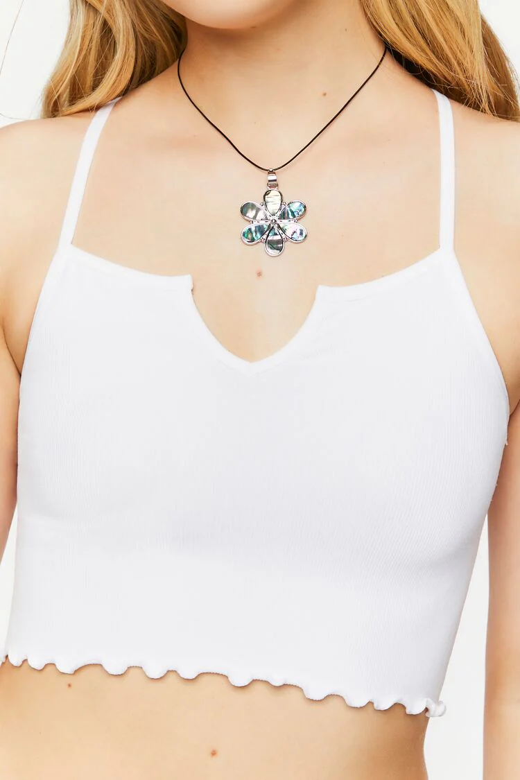 Seamless Lettuce-Edge Cropped Cami - Image 5