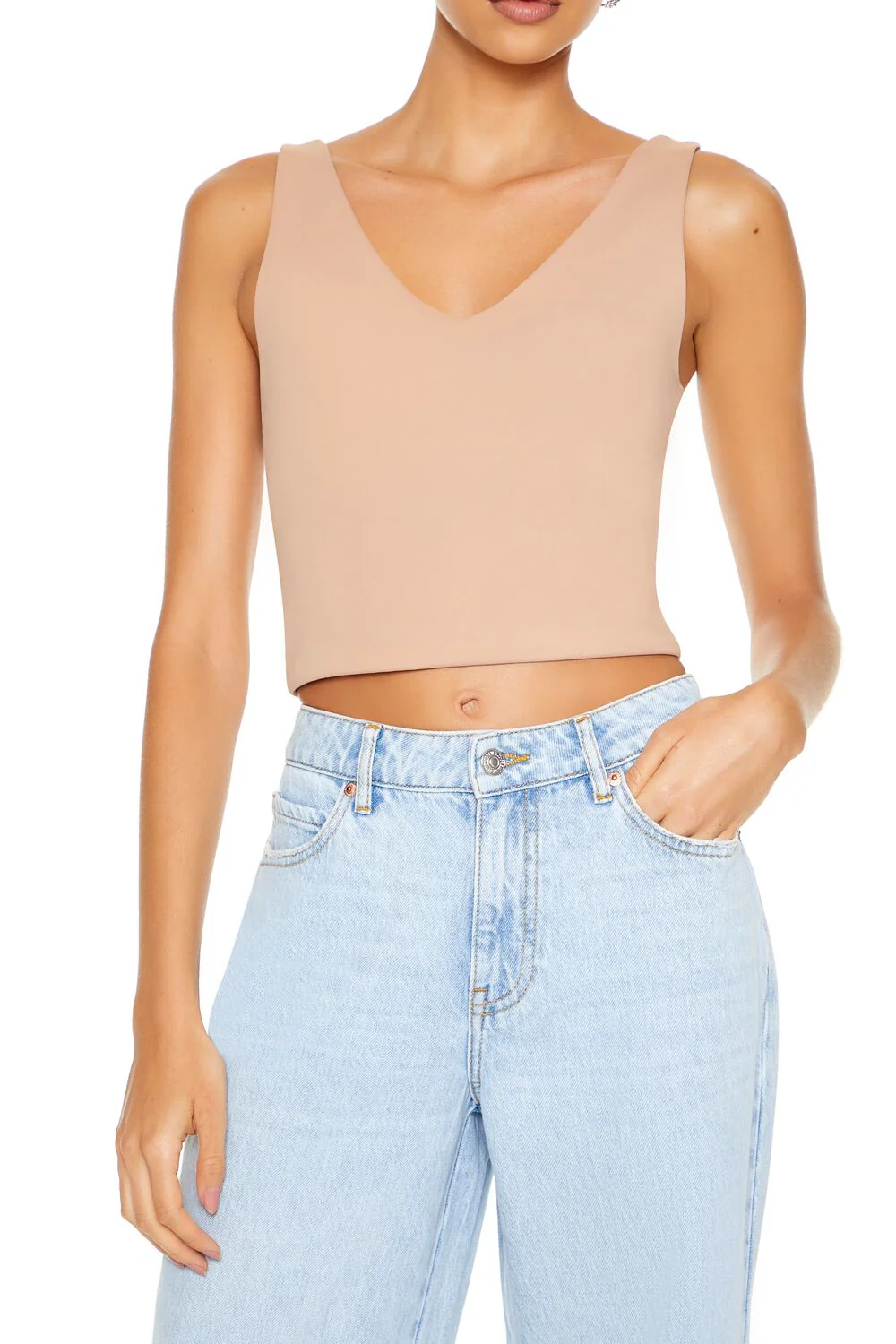 Sculpt Shape Cropped Tank Top - Image 10