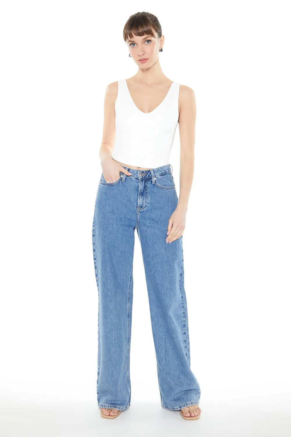 Sculpt Shape Cropped Tank Top - Image 4