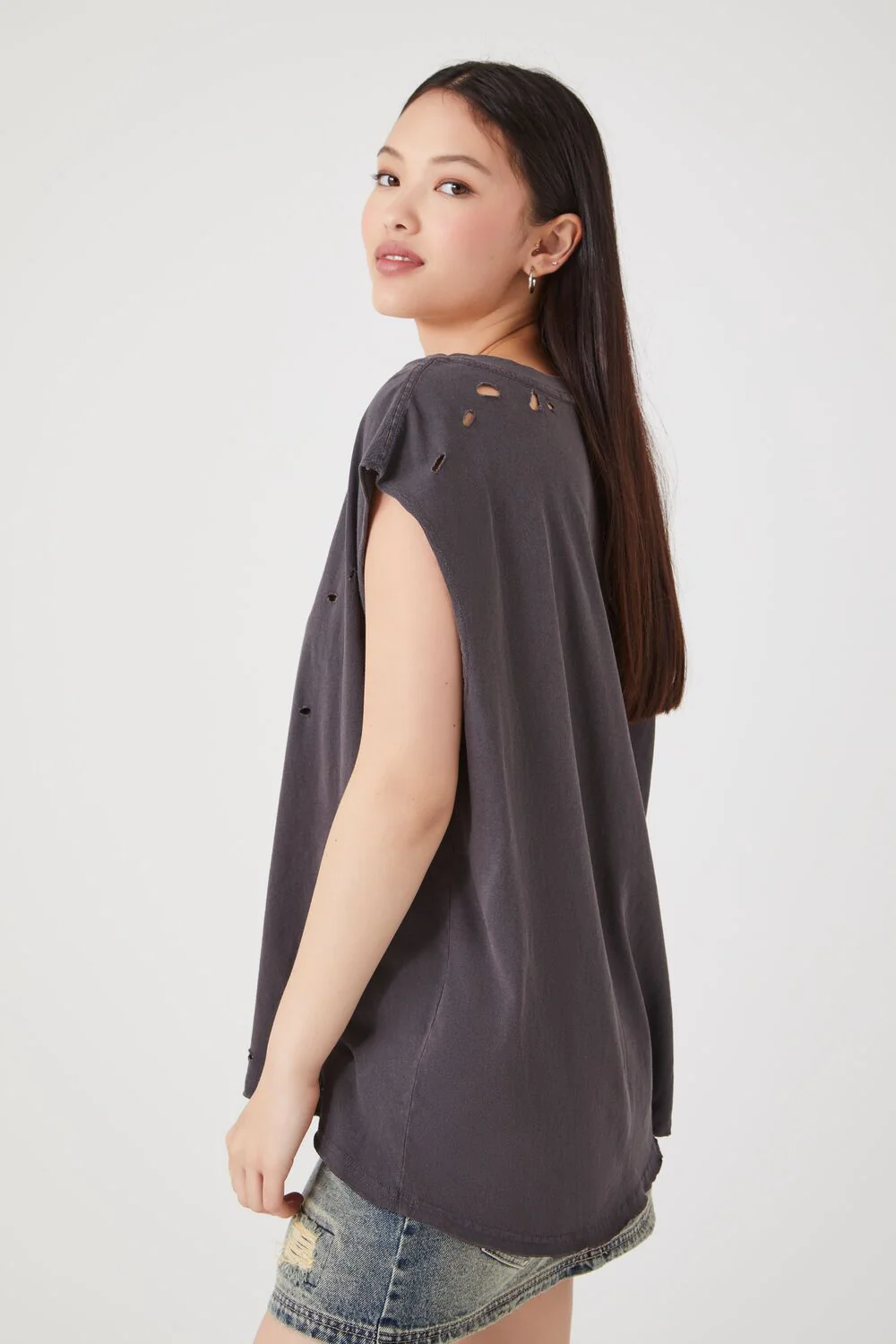 Distressed Muscle Tee - Image 2