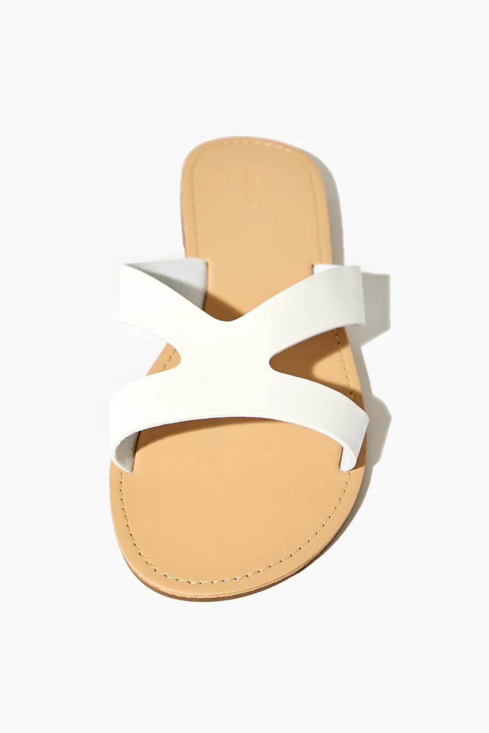 Faux Leather Strappy Flat Sandals - Image 4
