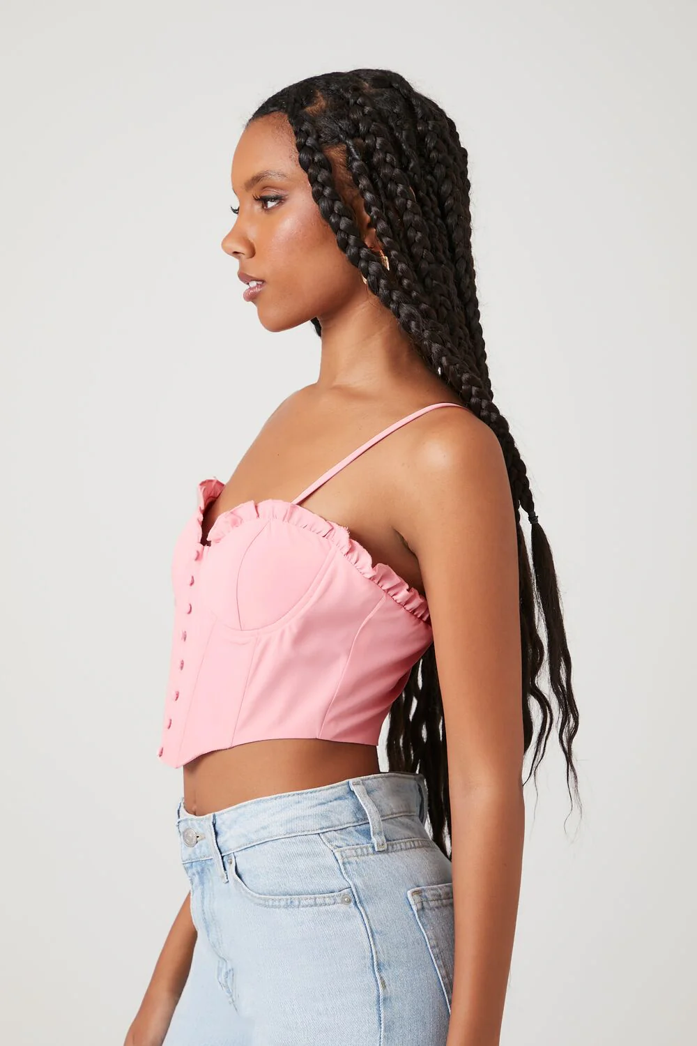 Bustier Cropped Cami - Image 2