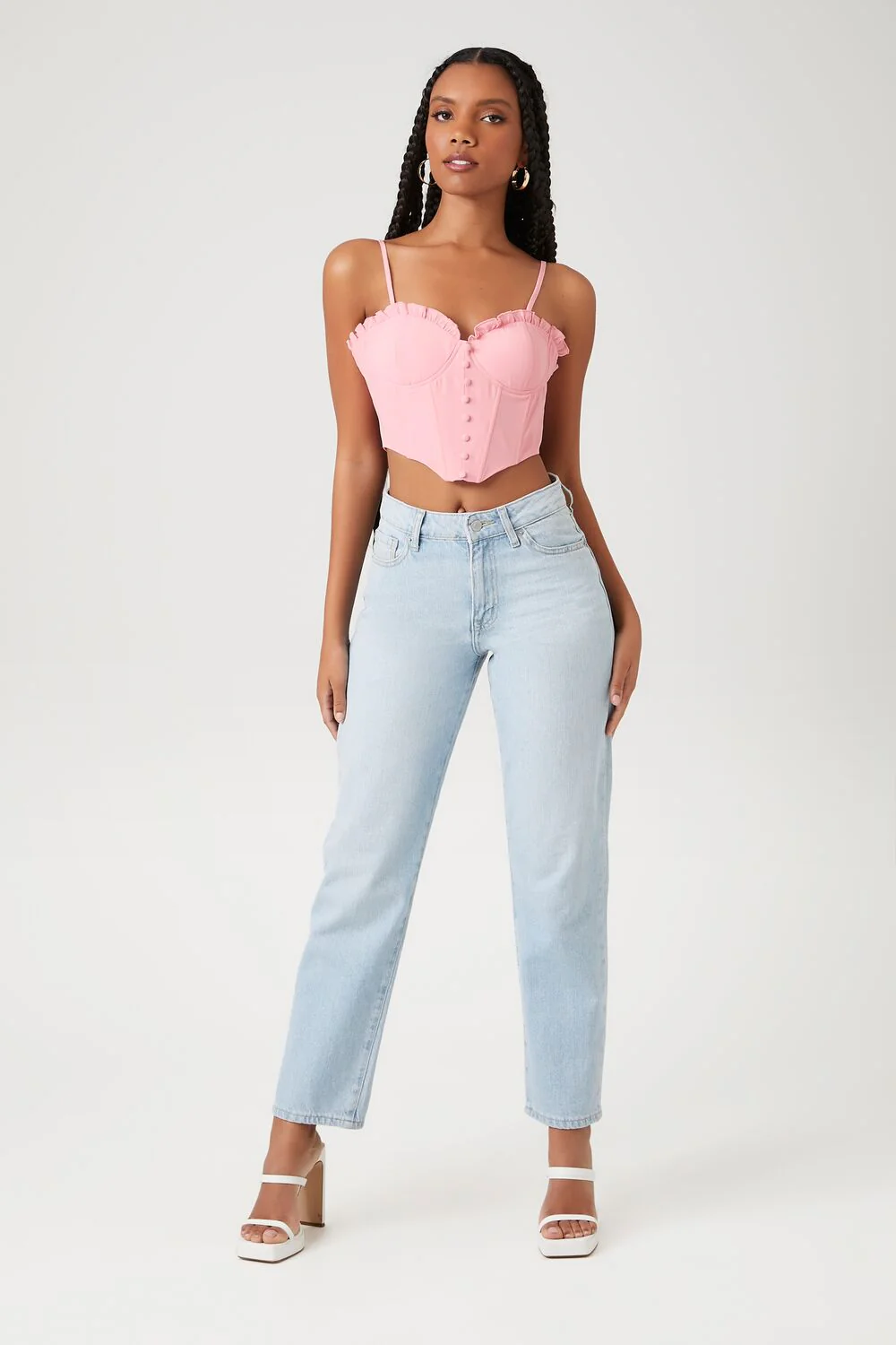 Bustier Cropped Cami - Image 4