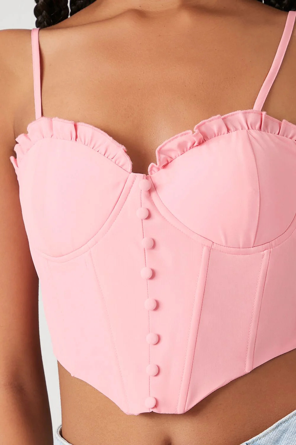 Bustier Cropped Cami - Image 5