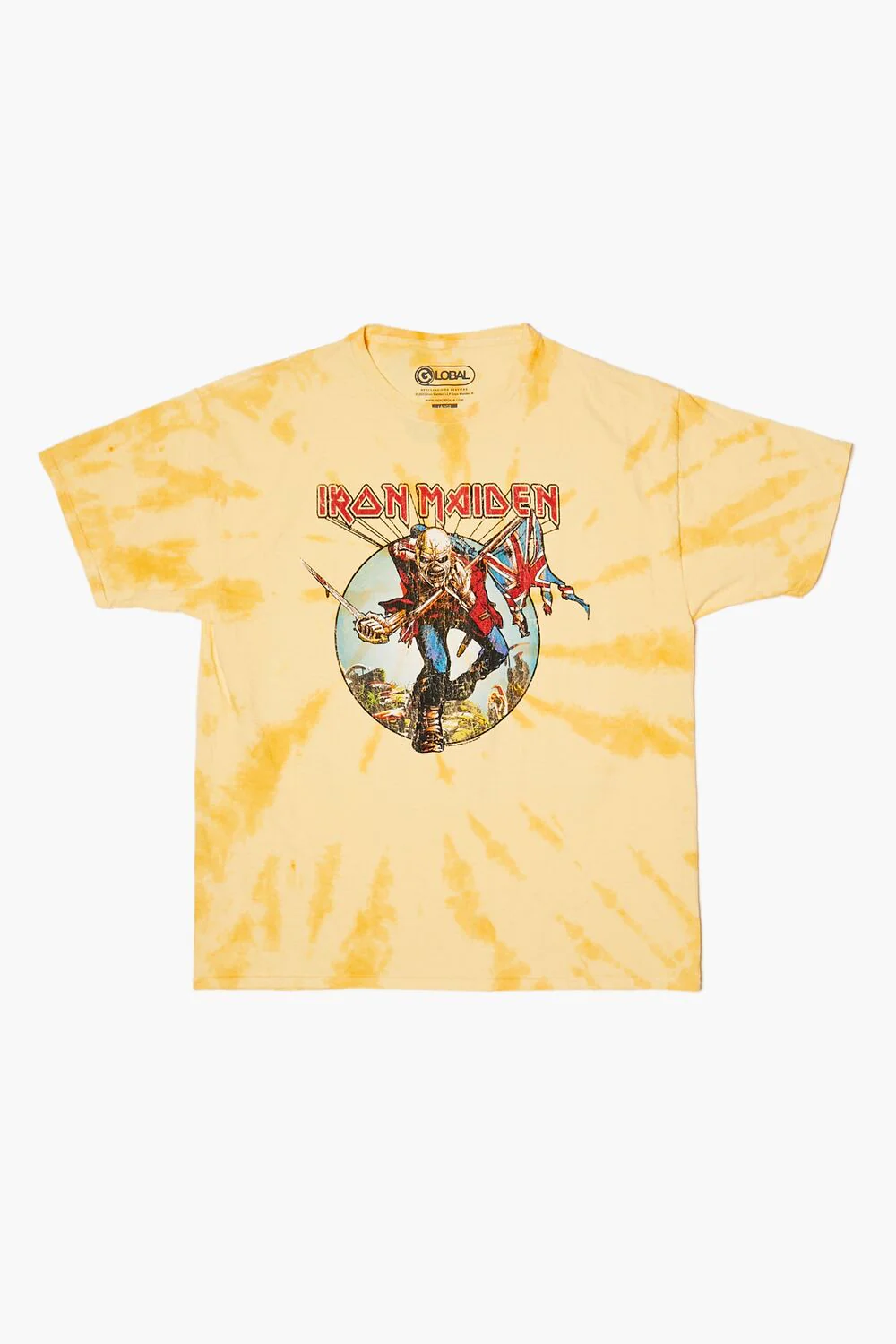 Iron Maiden Tie-Dye Graphic Tee - Image 3