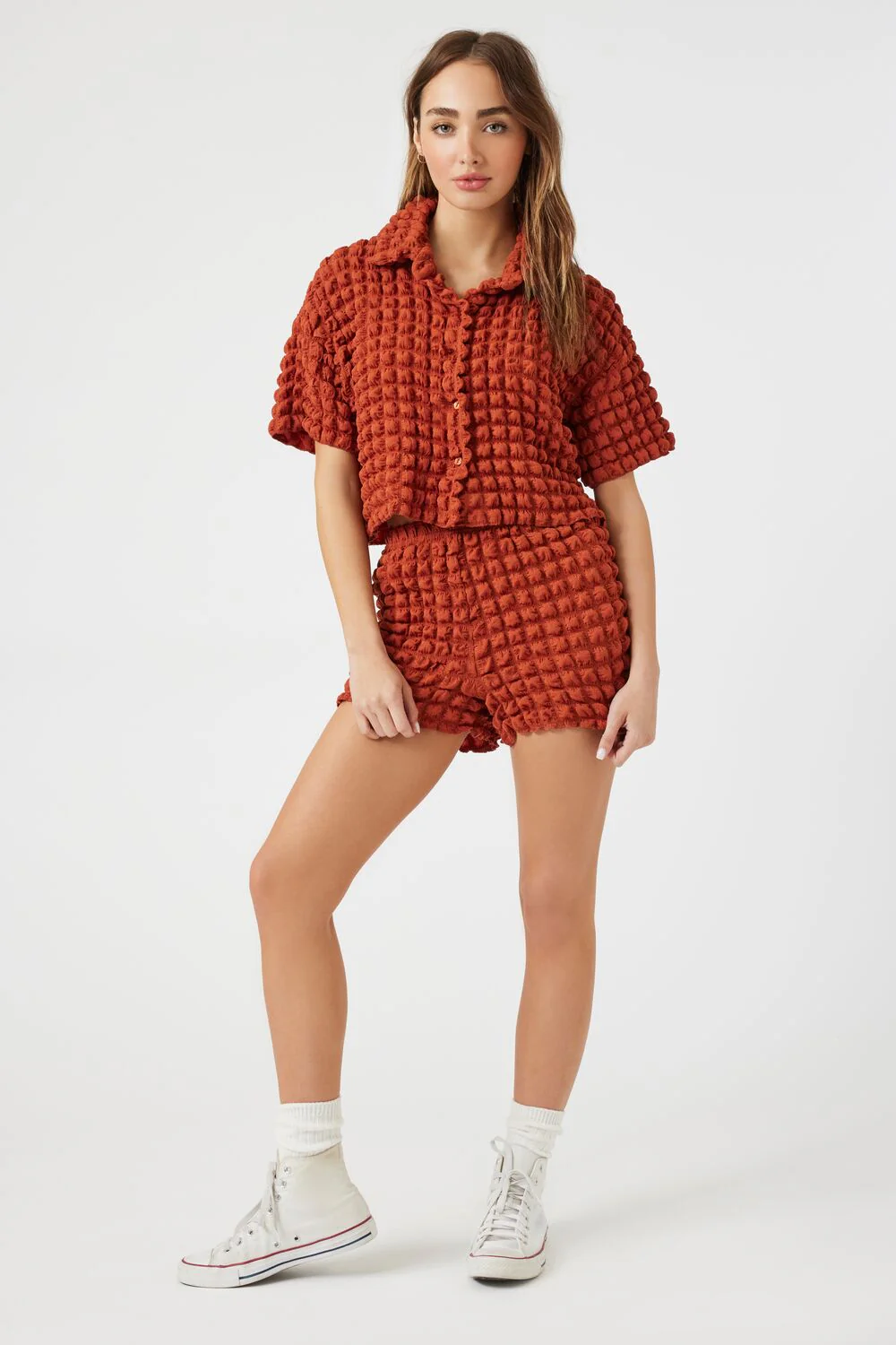 Textured Short-Sleeve Shirt - Image 4