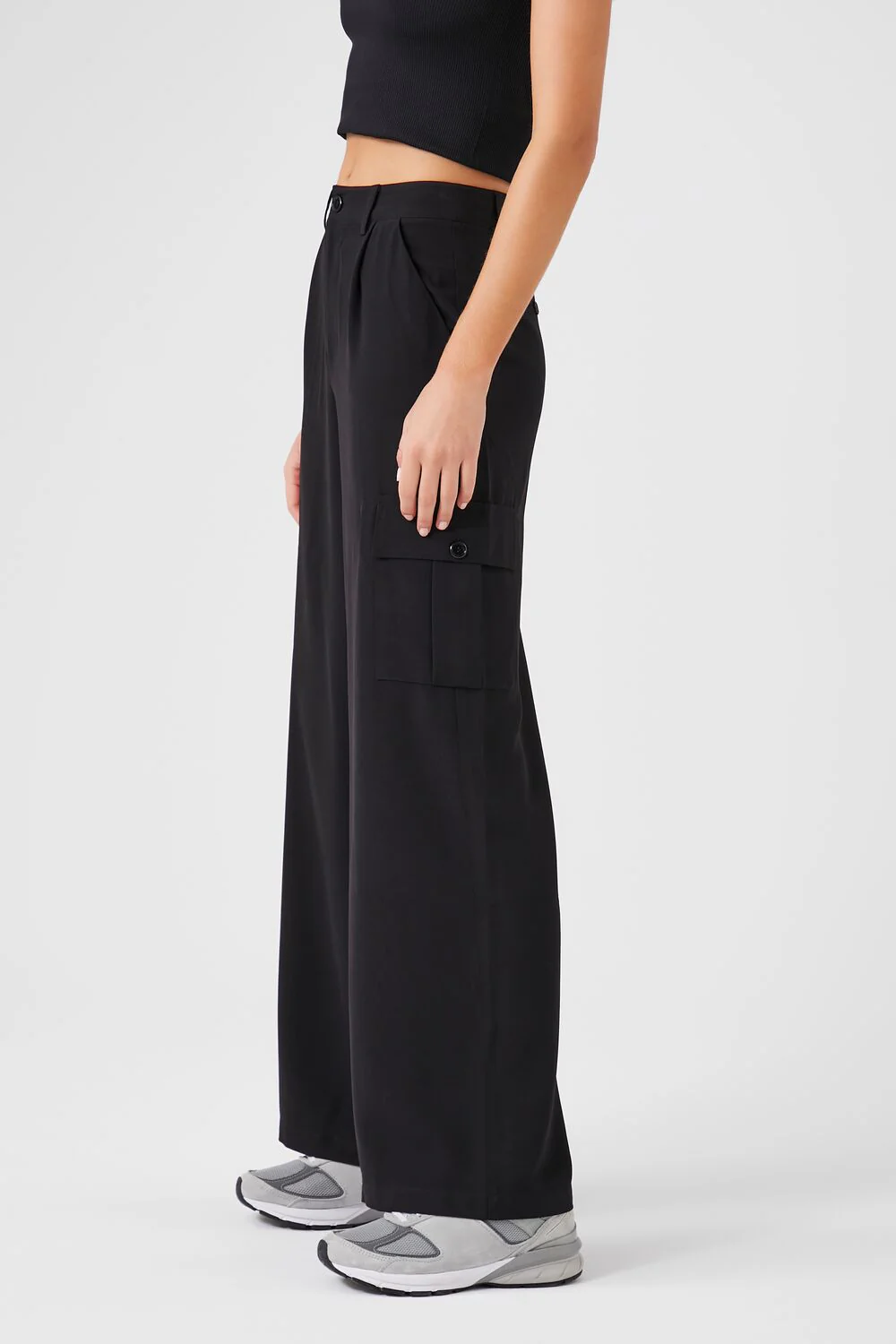 Wide-Leg Cargo Pants - Image 3