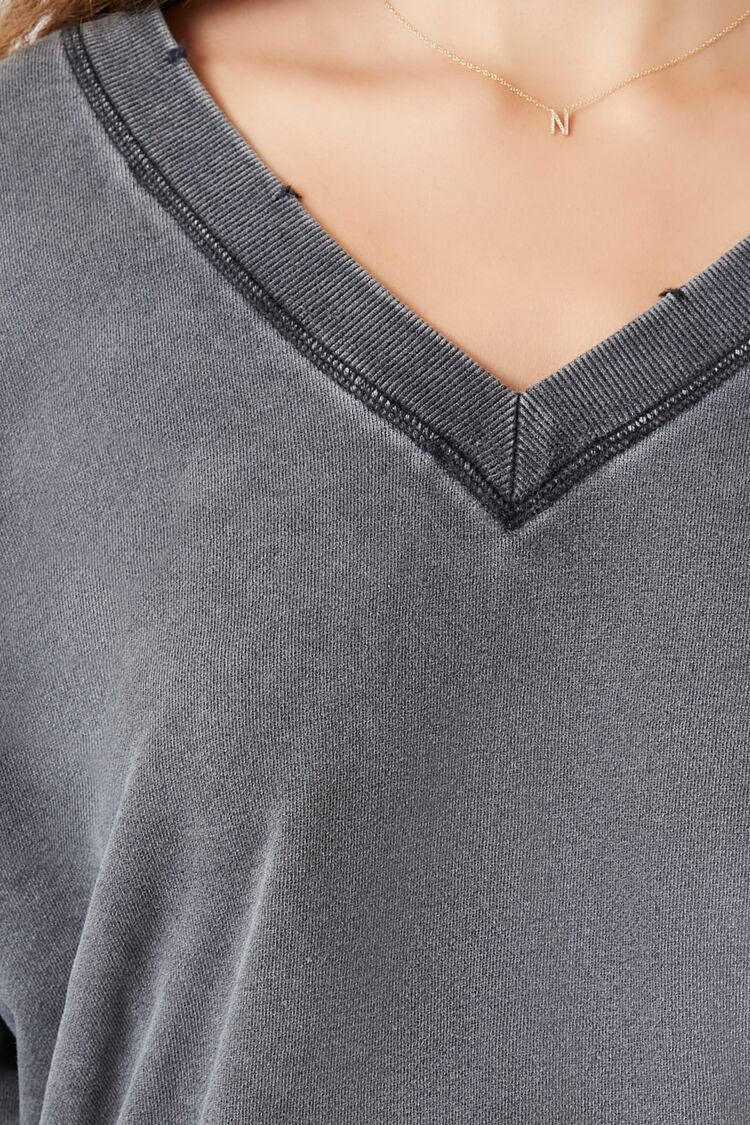 French Terry Mineral Wash Pullover - Image 5