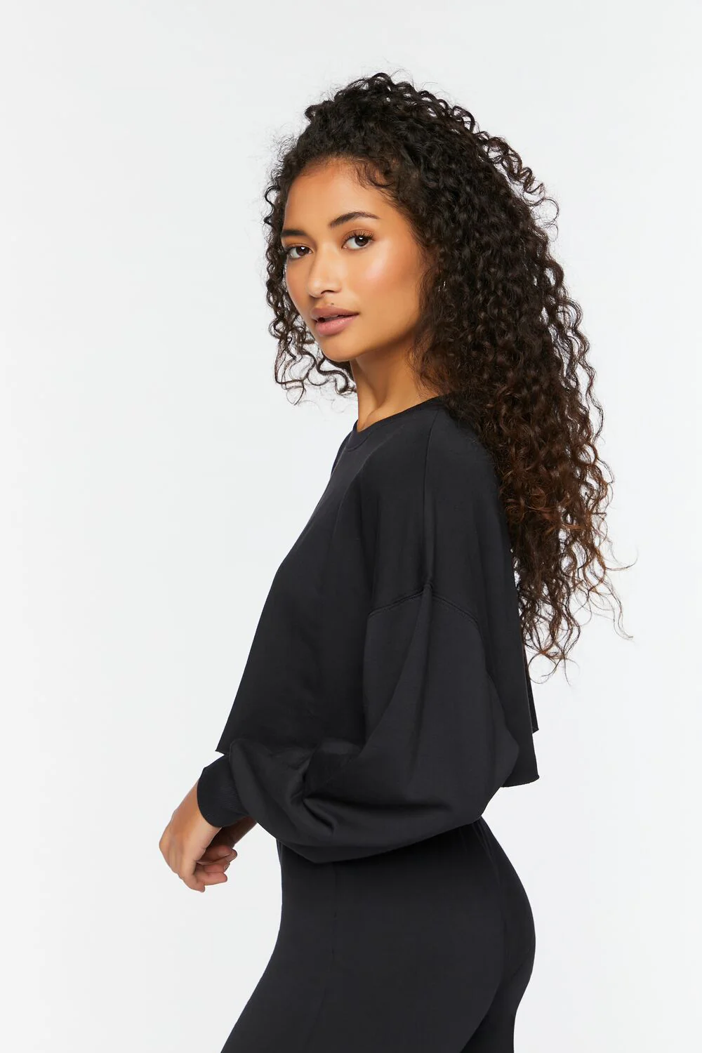 Fleece Raw-Cut Pullover - Image 2