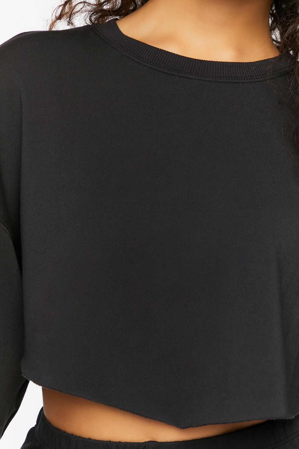 Fleece Raw-Cut Pullover - Image 5
