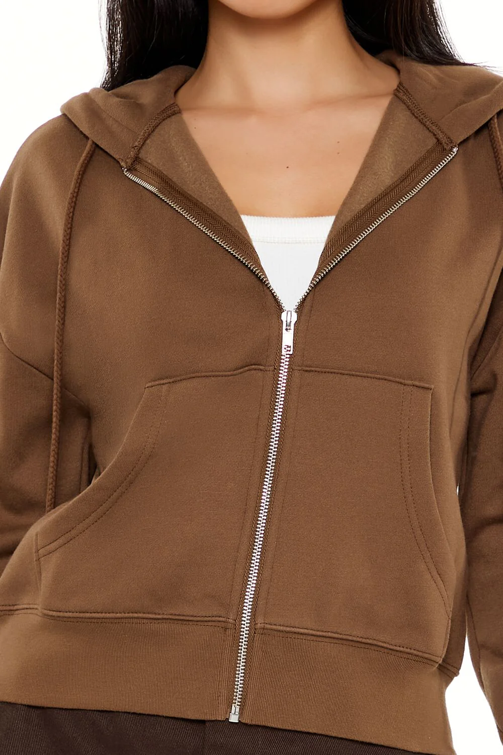 Rhinestone Wings Graphic Zip-Up Hoodie - Image 3