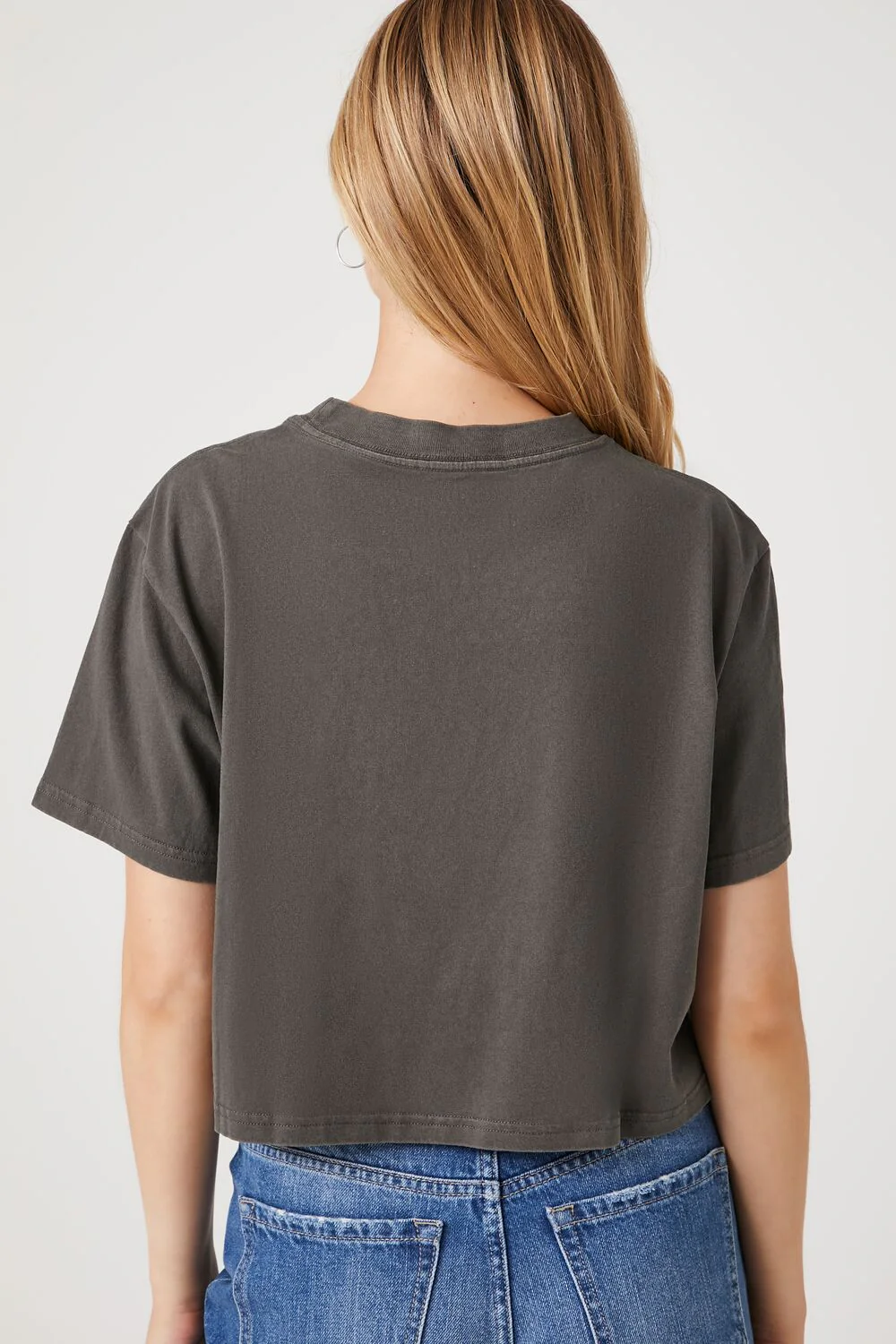 Cropped Crew Tee - Image 3